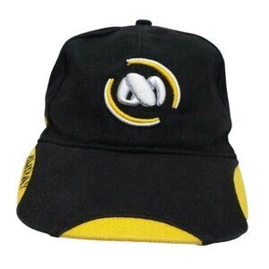 Miray Black And Yellow Men's Cotton Cap Baseball Hat